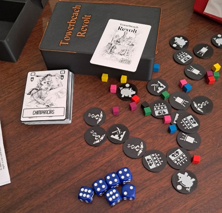 Juego de mesa Towerbeach Revolt