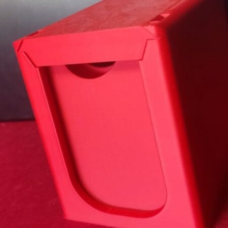 Caja para mazos de TCG con espacio para tokens y toploader