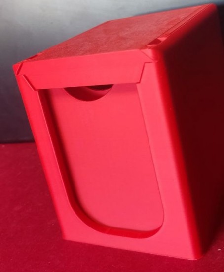 Caja para mazos de TCG con espacio para tokens y toploader